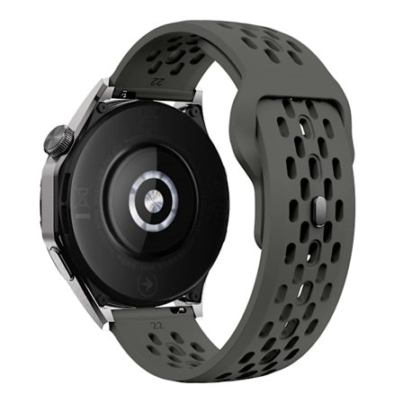 Garmin vivoactive 5 / Venu 2 Plus silikonklockarmband 20 mm ihålig justerbar rem