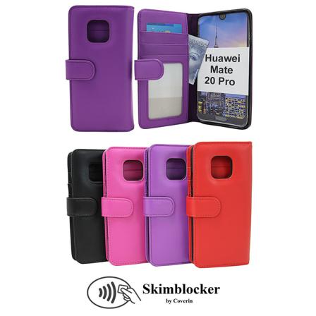 Skimblocker Plånboksfodral Huawei Mate 20 Pro Hotpink
