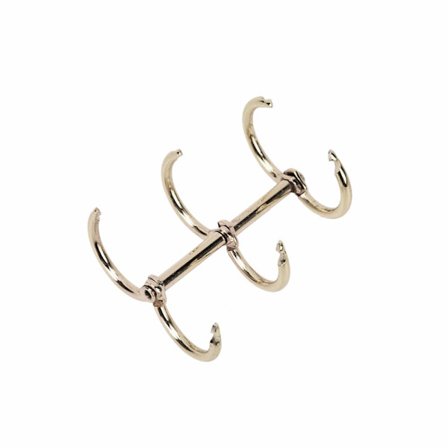 5 st 3-håls metall lösbladspärm ringar 20mm