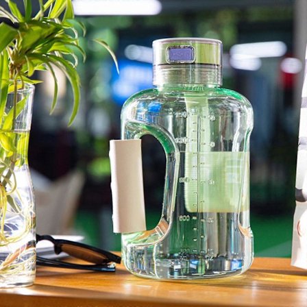 Hydrogenvann Generator 1500mL Stor Kapasitet Fallsikker Hydrogenvannflaske Bærbar Hydrogenvannmaskin Sportsflaske FAN0345