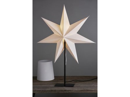 STAR TRADING Lampa Frozen stjärna/skärm 76x55cm vit - Lyreco - Kontorsmöbler och inredning - Lampor och belysning - Dekorationsbelysning