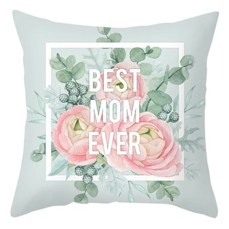 Kuddfodral + innerkudde 45x45cm, present till mors dag