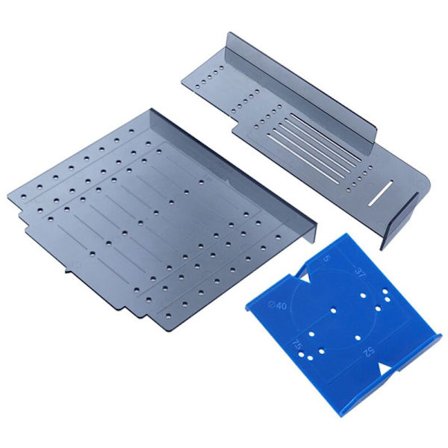 Handtagsslaglokaliserare Skåp Dörr Låda Handtag Öppning Märk Linjal Träbearbetning Möbel Installationshjälpmedel