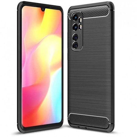 Xiaomi Mi Note 10 Lite Stöttåligt Skal SlimCarbon