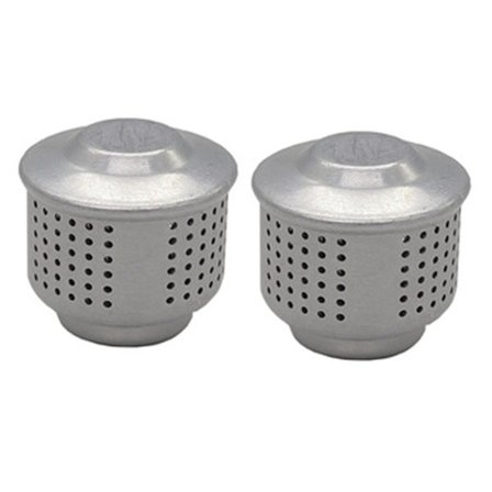 2 stk. Moka Pot Sprøjtsikringskande med Aluminium Sprøjtventil Moka Pot Tilbehør