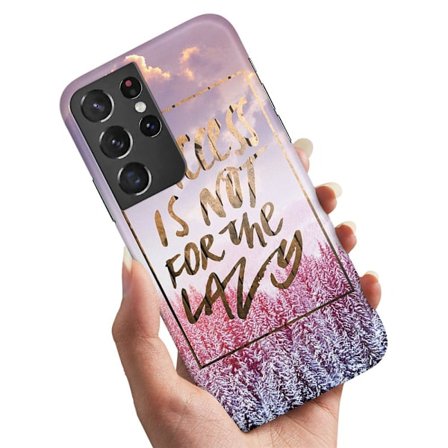 Samsung Galaxy S21 Ultra - Skal/Mobilskal Success Not Lazy