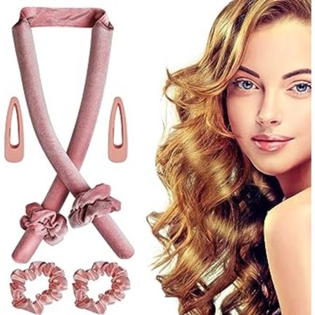 Varmefri Hårkrøller, Varmefri Hårkrøller Fløyelsvarmefri Hår