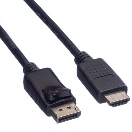 VALUE Displayport Cable, Dp - Hdtv,
