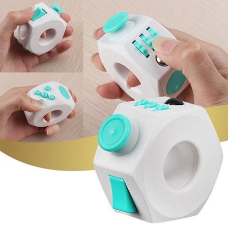 Office Anti Stress Relief Cube Adult Squeeze Decompression Finger Fidget Toys