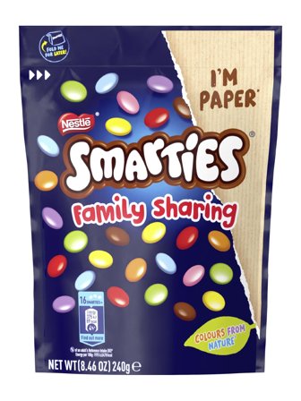 Smarties family pack 0.24kg