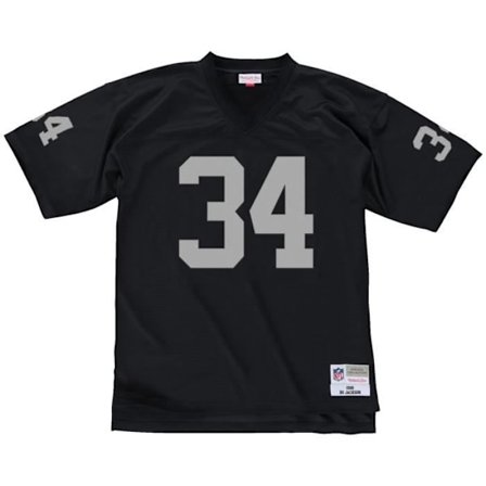 NFL Legacy Trøje - Mitchell & Ness - Los Angeles Raiders 1988 - Sort - 100% Polyester - Mand