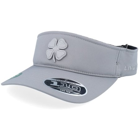 Black Clover - Šedá visor Kšiltovka - Elite Grey 110 Visor @ Hatstore