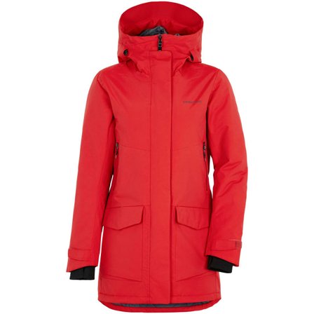 Didriksons Frida Women's Parka 5 Women synthetic-lined parkas Red 50