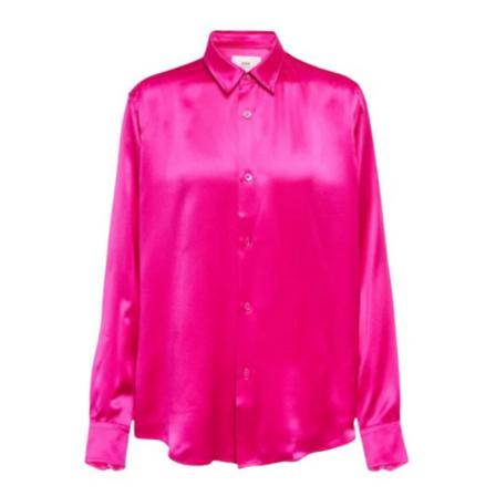Ami Paris, Shirts Różowy, Kobieta, Rozmiar: XS