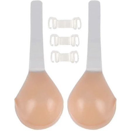 Invisilift BH, Självhäftande Silikon BH Lyft BH Push Up Dölj Lyft BH för Kvinnor