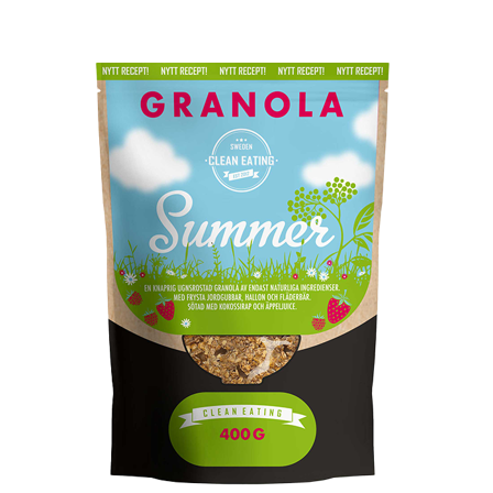 Clean Eating Granola Summer 400 g