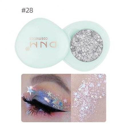 Dnm 30 farver Monokrom Øjenskygge Palet Perlemor Matte Glitrende Pudder Lysnende Reparerende Silkeorm Jord Øjenskygge