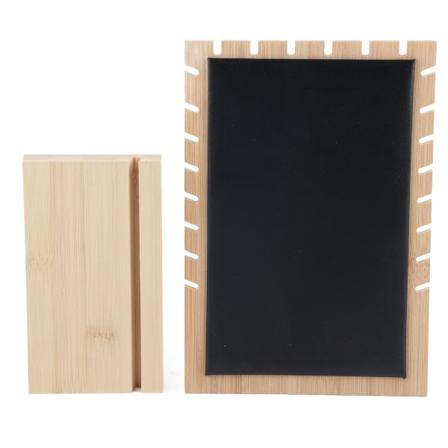 Trä Halsband Armband Hänge Smycken Organizer Display Hållare Stand Rack (svart)