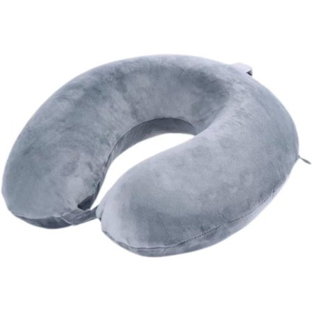 Rejsepude i 100 % Memory Foam, Bærbar pude til fly, bil, hjem og kontor_TF_TF
