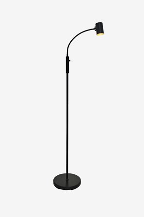 Aneta Lighting - Golvlampa Hugin - Svart - Golvlampor - Från Homeroom