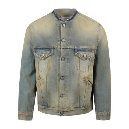 Maison Margiela Jakke S30Am0547S30561 Blå, Herre
