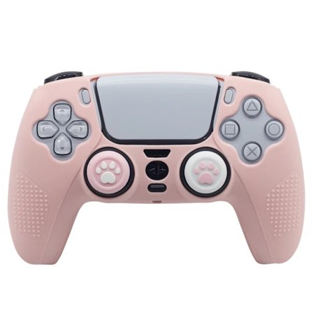 Søt Skin Grip-deksel for PS5-kontroller, sklisikker silikon, A