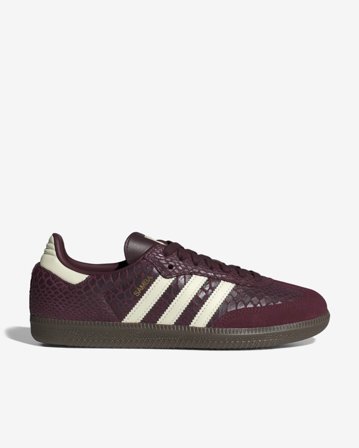 SAMBA OG W - MAROON SNAKE/WHITE 40