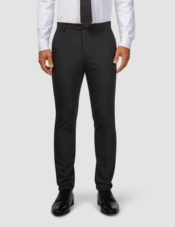 Shaping New Tomorrow - Tech Wool Suit Pants - Black - Slim Fit - Herre - Størrelse 34/32