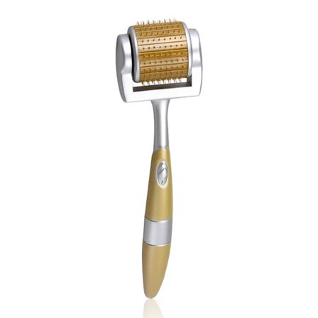 Dermaroller / Skin roller 0,5 mm - mikroneedlingværktøj med nål