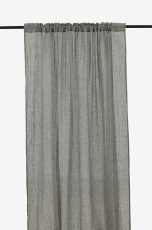 Venture Home - Sivuverhot Elena 2/pakk - Harmaa - Sivuverhot - 135X240 - - Homeroom