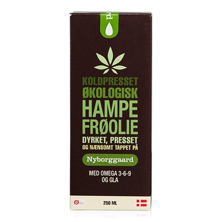 Nyborggaard Hampefrøolie Ø 250 ml, Helse & Madvarer, Olier & Eddike, Øvrigt