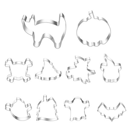 Halloween-kakumuottisetti Halloween-kakumuotteja -