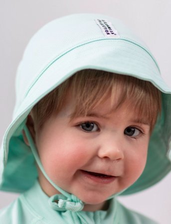 Geggamoja Uv Sunny Hat - Blue - 44-46