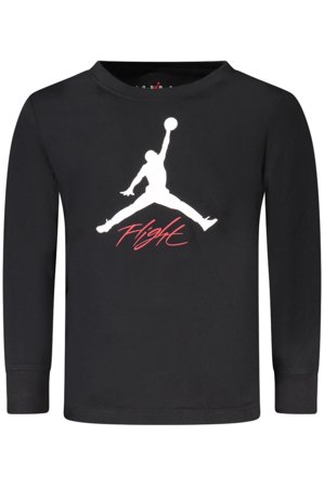 Jordan T-shirt Maniche Lunghe Bambino Nero
