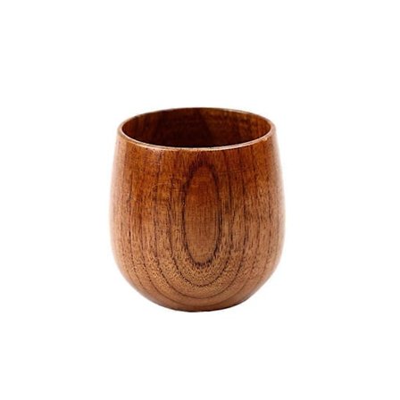 400ml Naturlig Tre Te Kaffe Kopp Krus Håndlaget Tre Øl Drikkekopp
