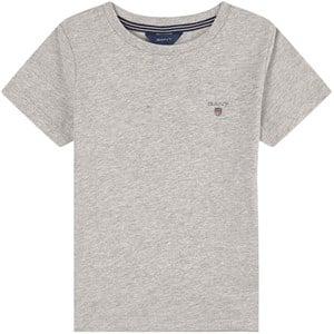 Kids - GANT Gray Logo T-Shirt 98-104cm (3-4 years) - Tops - 98-104cm (3-4 years) - Grey