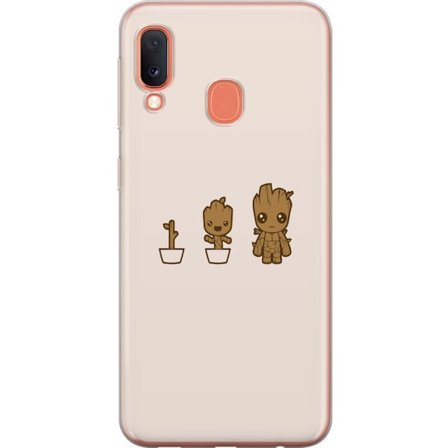 Kompatibelt Mobildeksel til Samsung Galaxy A20e Groot