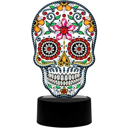 Diamantmaleri Natlampe lampe Kort DIY Dekorativt Maleri Ni