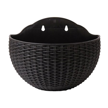 Veggmonterte Blomsterpotter Blomsterpotte Gave Balkong Halvsirkelformet Innendørs Utendørs Hjemmedekorasjon Hengende Europeisk Stil Vase