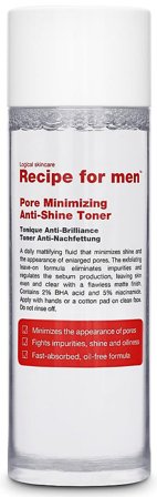 Recipe For Men Pore Minimizing Anti-Shine Toner 100 ml, Skincare, Renseprodukter, Scrub