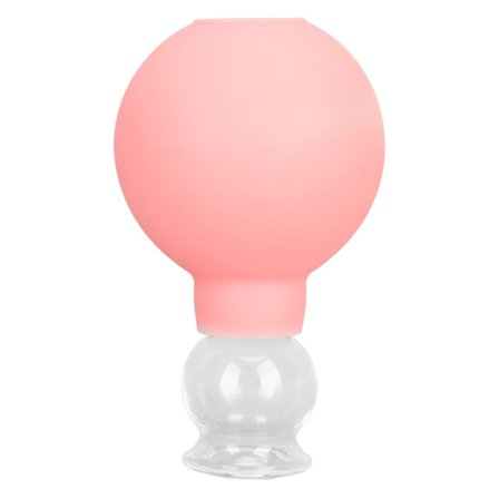 Glass Silikon Kopping Kopp Vakuumsug Massasje Terapi for Ansikt Hud Skjønnhetsverktøy Modell 1