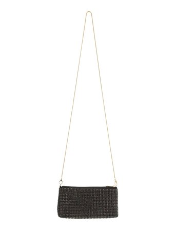 Lindex Wallet Party Rhinestones - Black - ONE SIZE