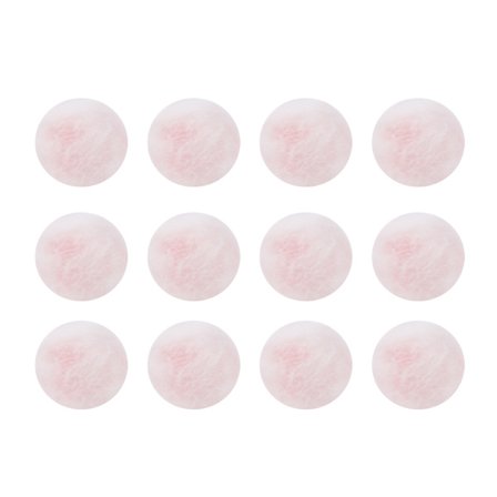 6 Par Voks Bomull Ørepropper Støyreduksjon Hørselvern Vanntett Rosa