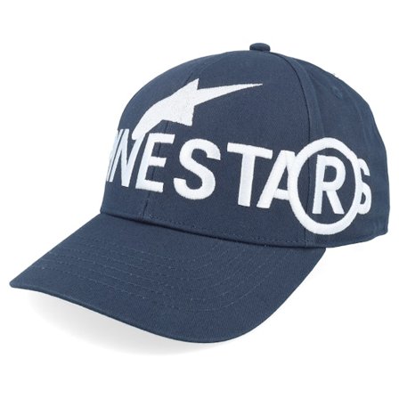 Alpinestars - Blå adjustable Keps - Committed Hat 70 Navy/White Adjustable @ Hatstore