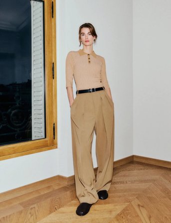 InWear Briettaiw Wide Pants - Beige - 44