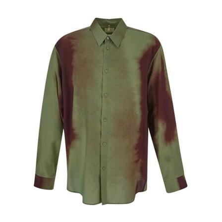 Oamc Casual Shirts Grøn, Herre Skjorter