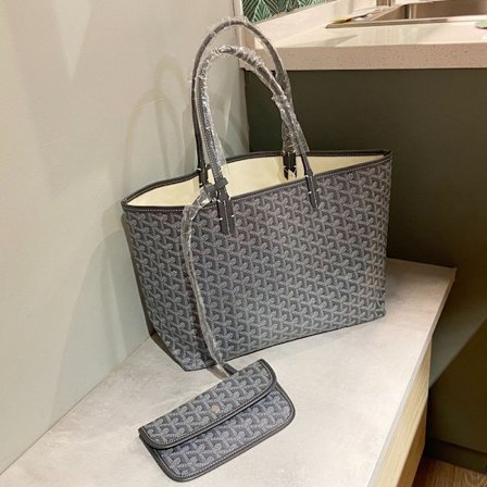 Hundtaske Stor Kapacitet Tote Bag Pusletaske Håndtaske Gave Kvinder Grå-Xin Grå grå grey grey