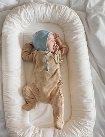 Elodie Details Baby Nest - Vanilla White - Cream - 87X48X16CM