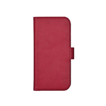 Gear iPhone 17 Fodral MagSafe Läder Deep Red