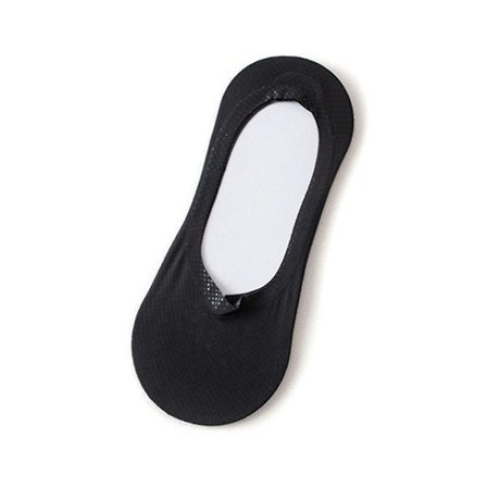 3 par herr Andas issilkesstrumpor lågskurna liner halkfri tunna osynliga sporter